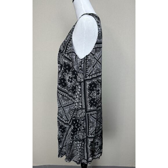 J For Justify Bandanna Print Sundress 1X Lightweight & Breezy Whimsy - Picture 6 of 12